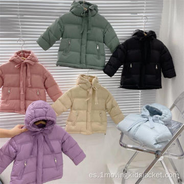 Chaqueta de plumón para niños de invierno cálido grueso